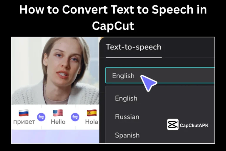 How to Convert Text to Speech in CapCut for Free in 2026
